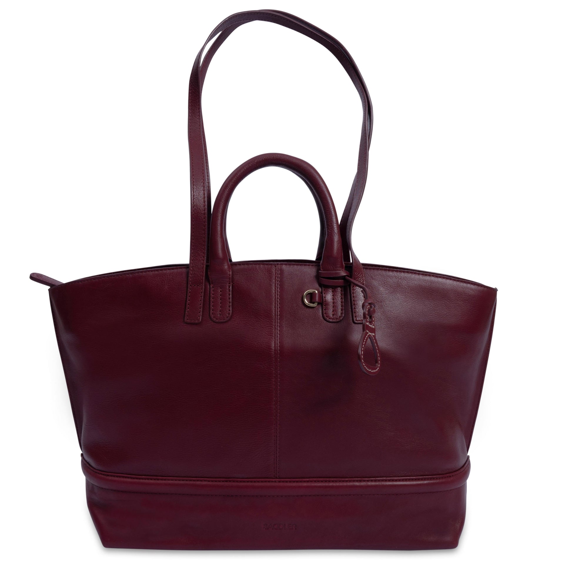 Victoria Leather Tote Bag - Bascora