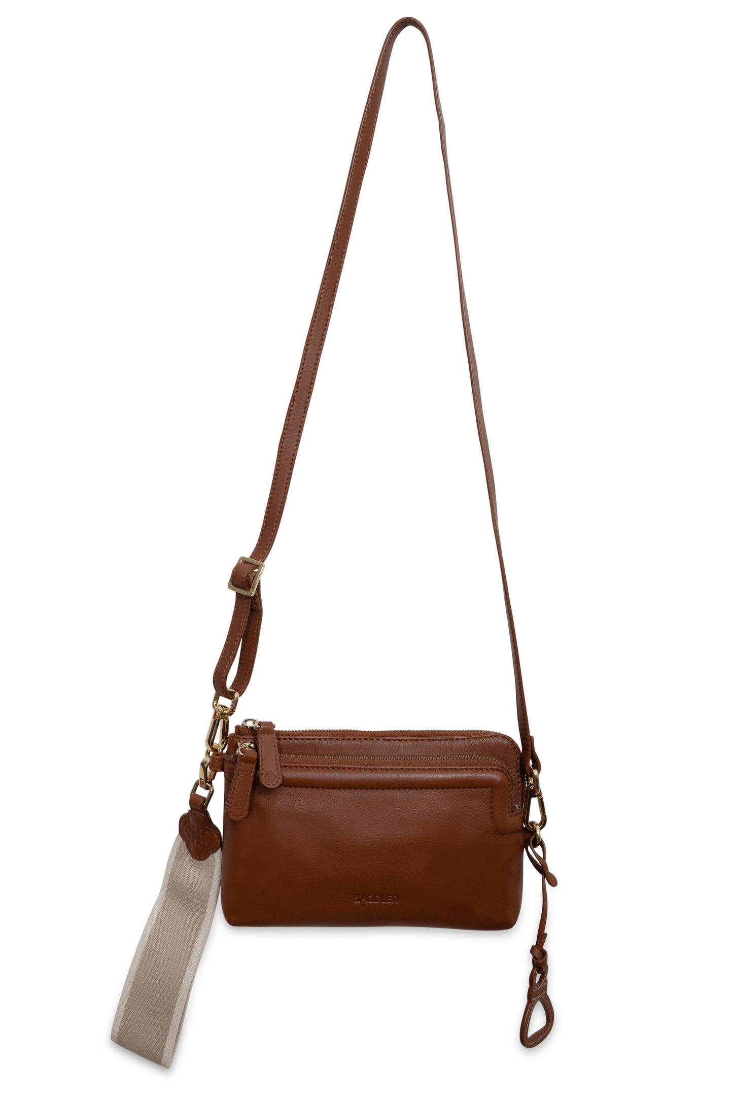 Heather Leather Clutch & Crossbody Bag - Bascora