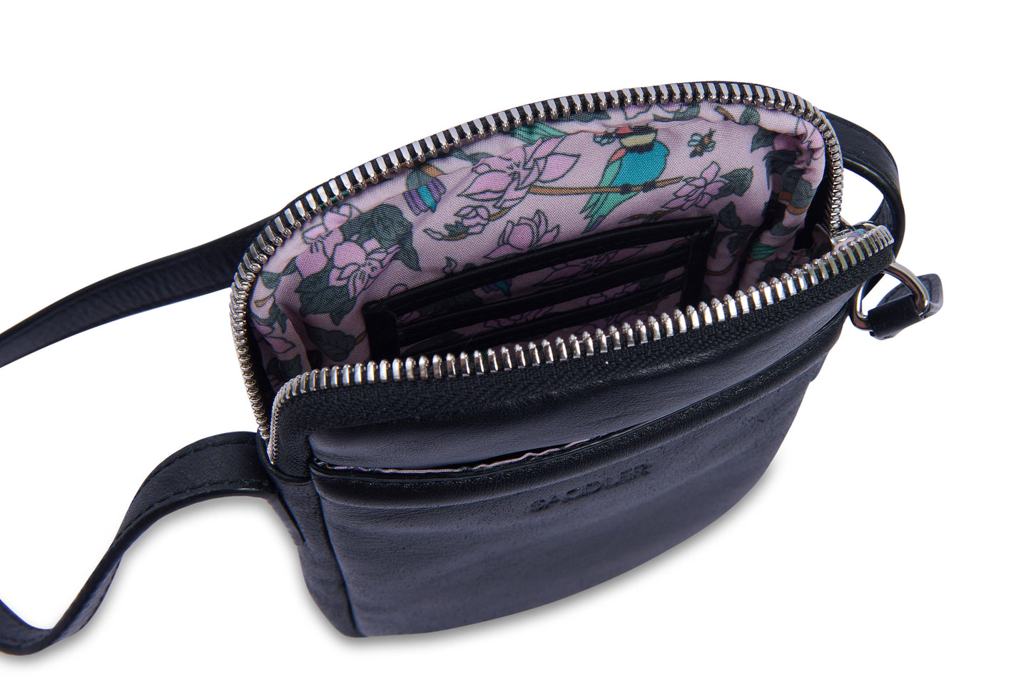 Margot RFID Leather Phone Pouch - Bascora