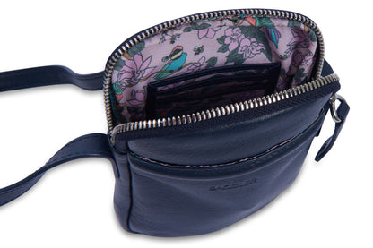 Margot RFID Leather Phone Pouch - Bascora