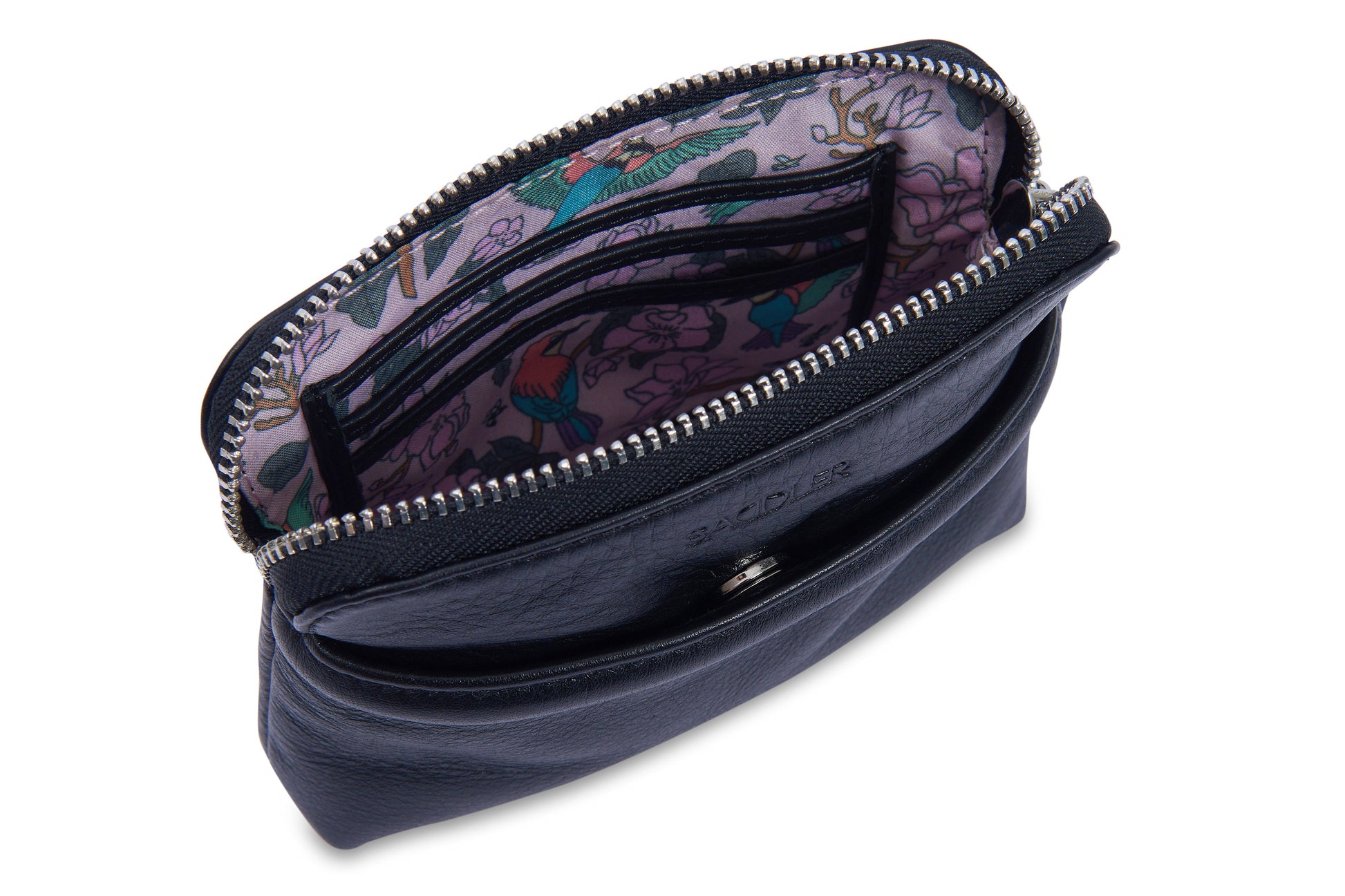 Louisa RFID Leather Organiser Pouch - Bascora