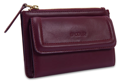 Marion Bifold Leather Wallet - Bascora
