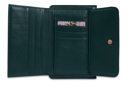 Marion Bifold Leather Wallet - Bascora