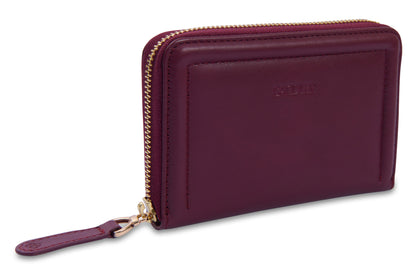 Annie RFID Leather Wallet - Bascora