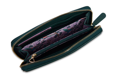Beatrice RFID Leather Purse - Bascora