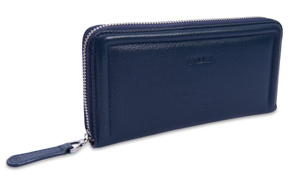 Beatrice RFID Leather Purse - Bascora