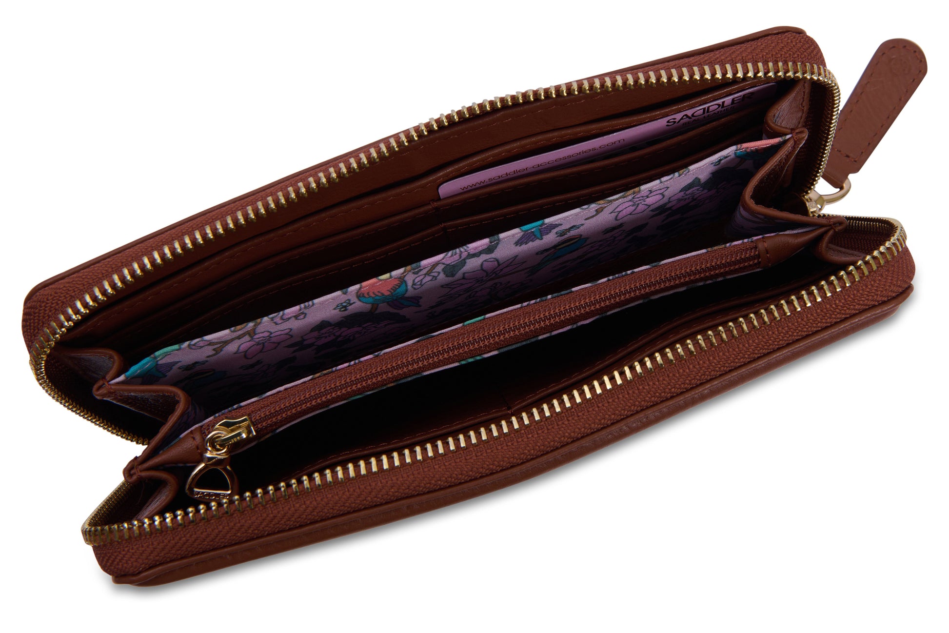 Beatrice RFID Leather Purse - Bascora