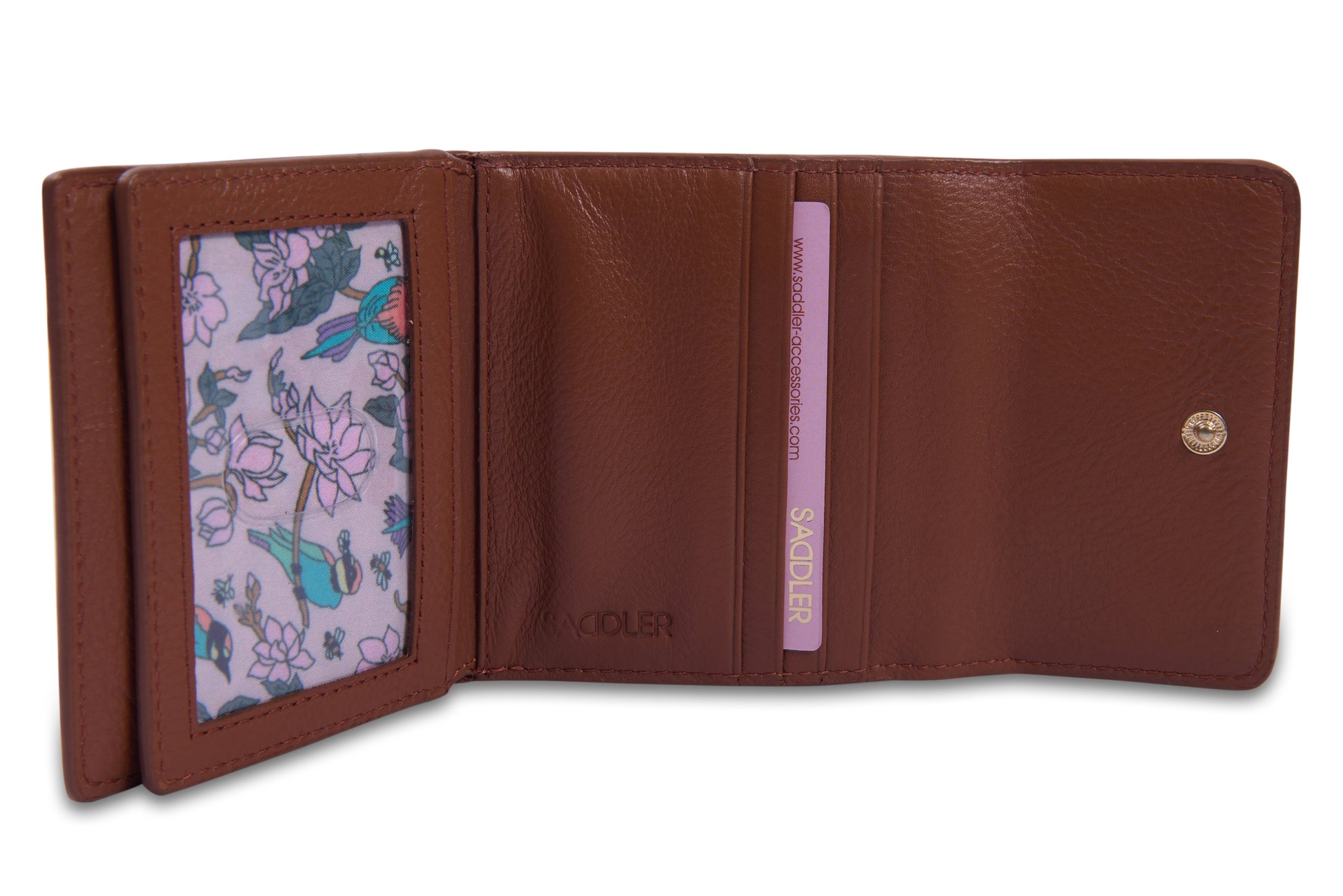 Edith RFID Leather Card Case - Bascora