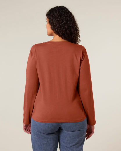 Organic Colours Long Sleeve T-shirt - Womens