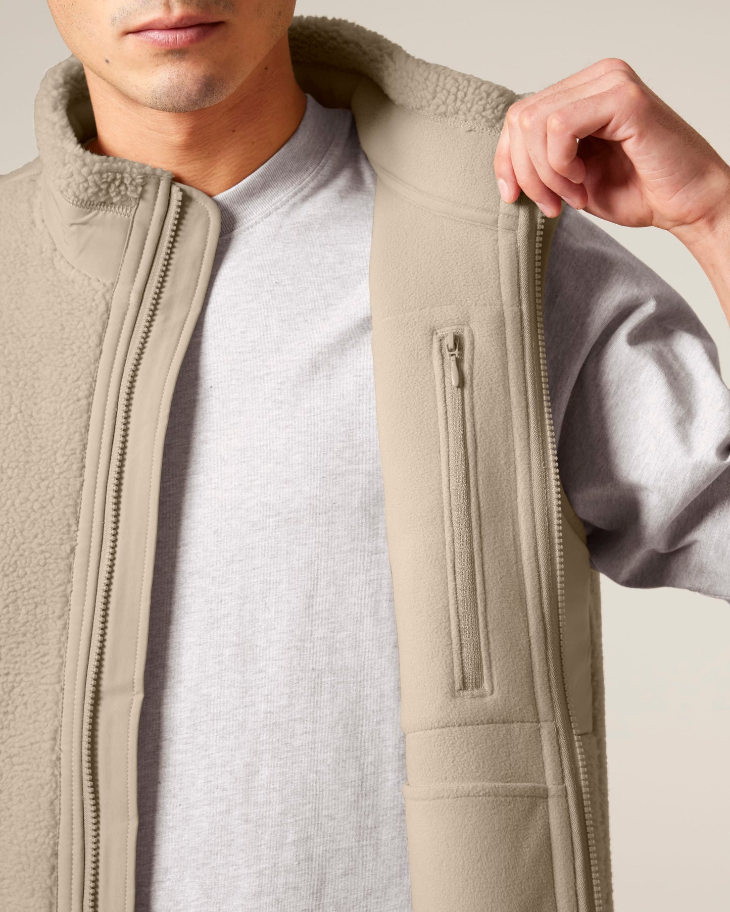The Sherpa – Recycled Fleece Bodywarmer