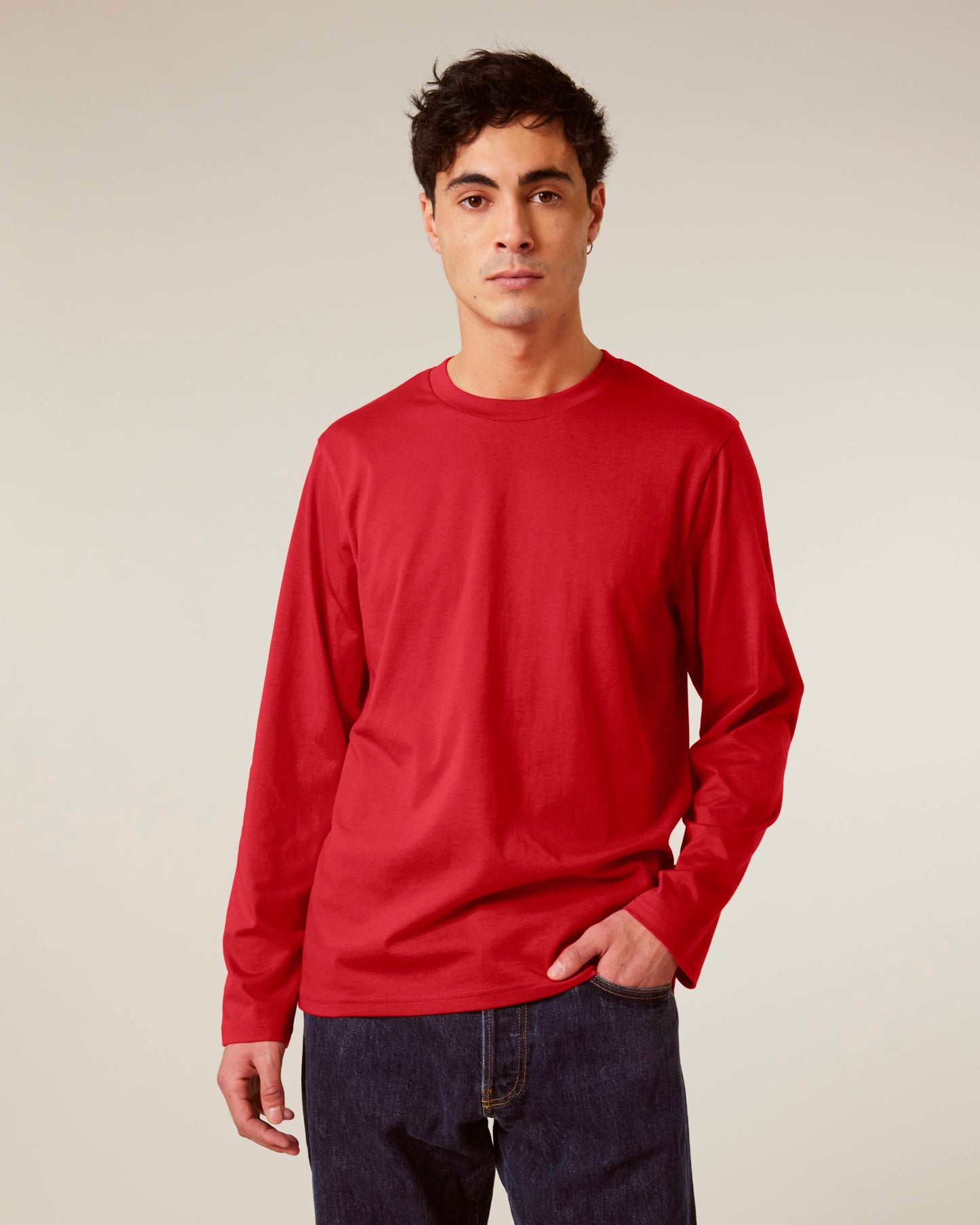 Organic Colours Long Sleeve T-Shirt – Mens