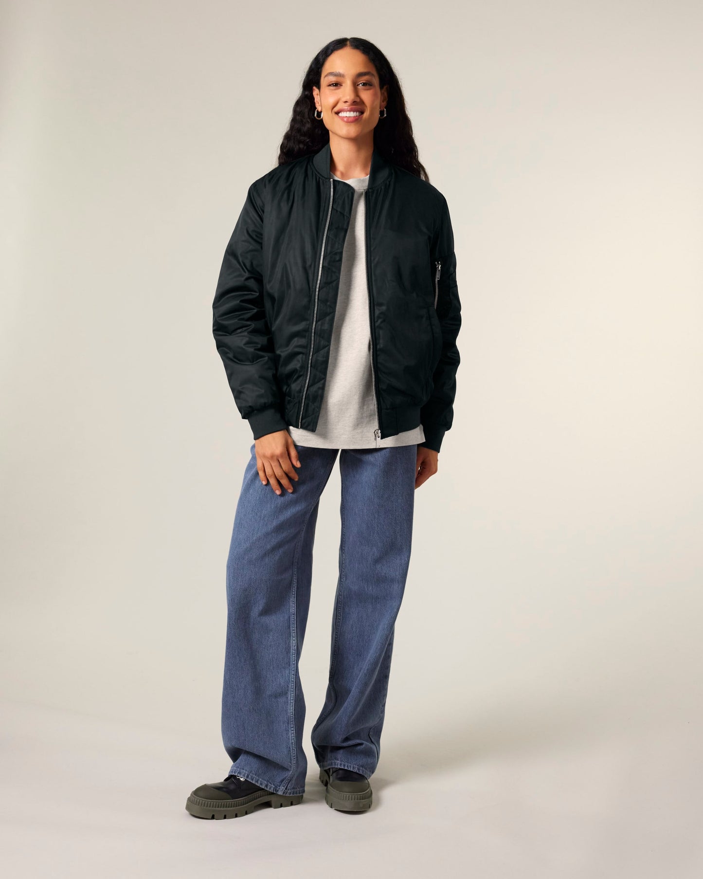 Recycled Bomber Jacket – Unisex