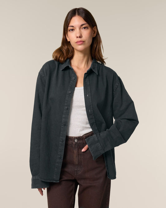 Organic Cotton Heavy Relaxed Shirt – Unisex