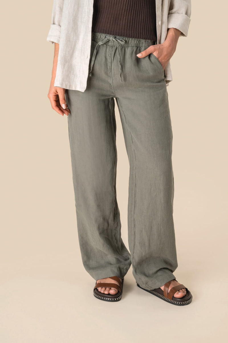 The Linen Trouser – Women's