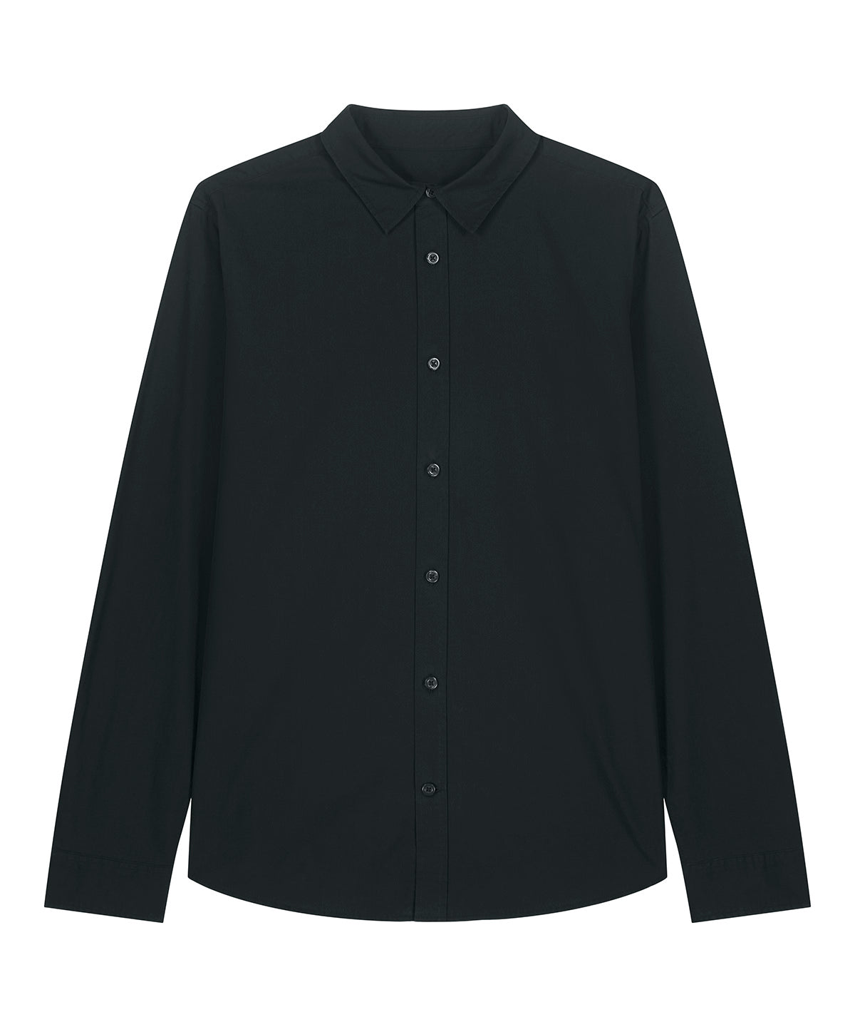 Organic Poplin Long Sleeve Shirt - Womens
