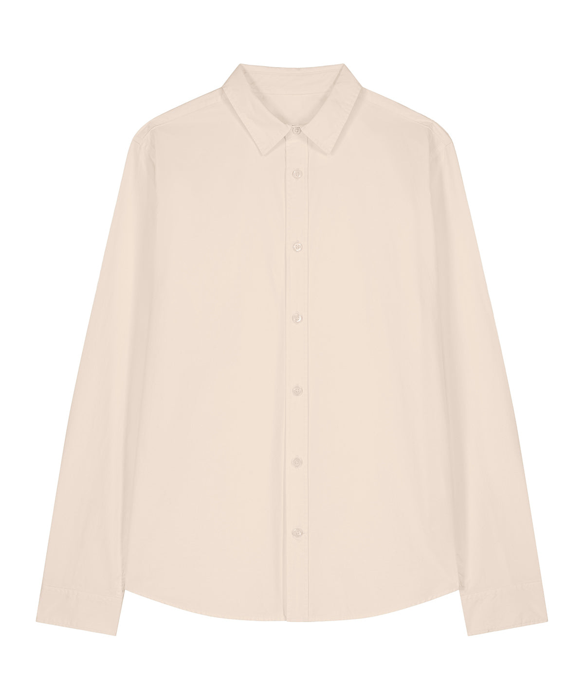 Organic Poplin Long Sleeve Shirt - Womens