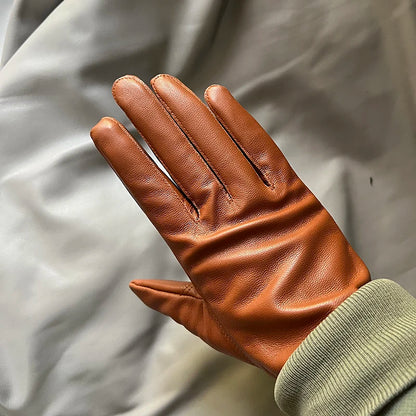 Women's Genuine Leather Gloves – Thin Lined