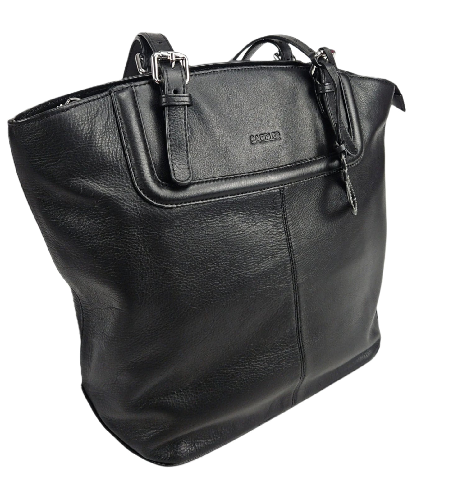 Sienna Leather Tote Bag - Bascora