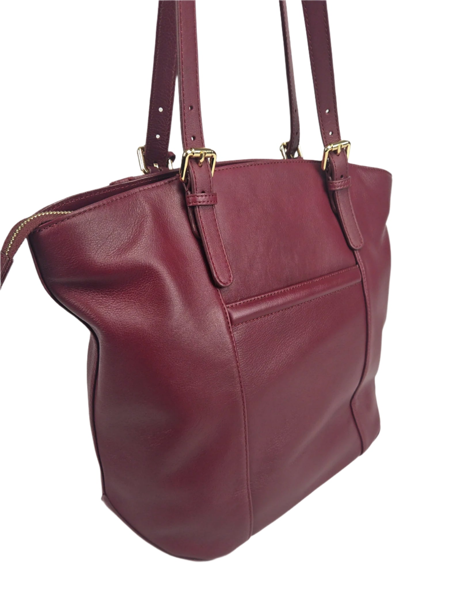 Sienna Leather Tote Bag - Bascora