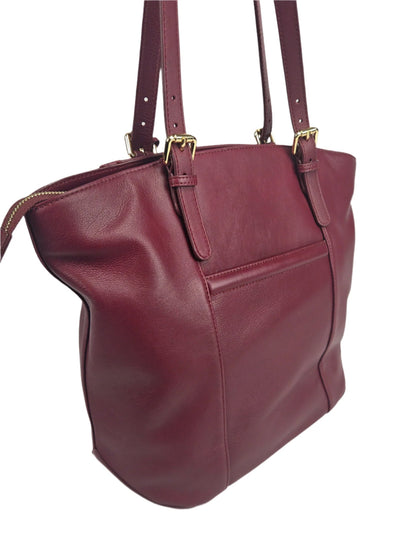 Sienna Leather Tote Bag - Bascora