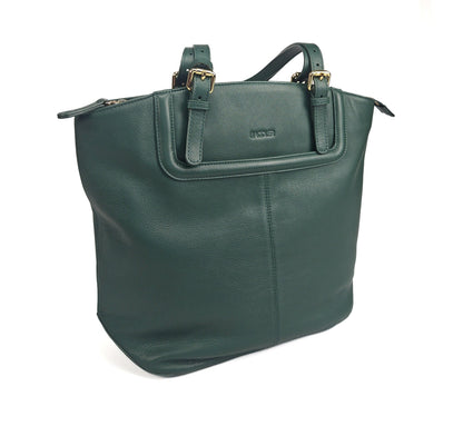 Sienna Leather Tote Bag - Bascora