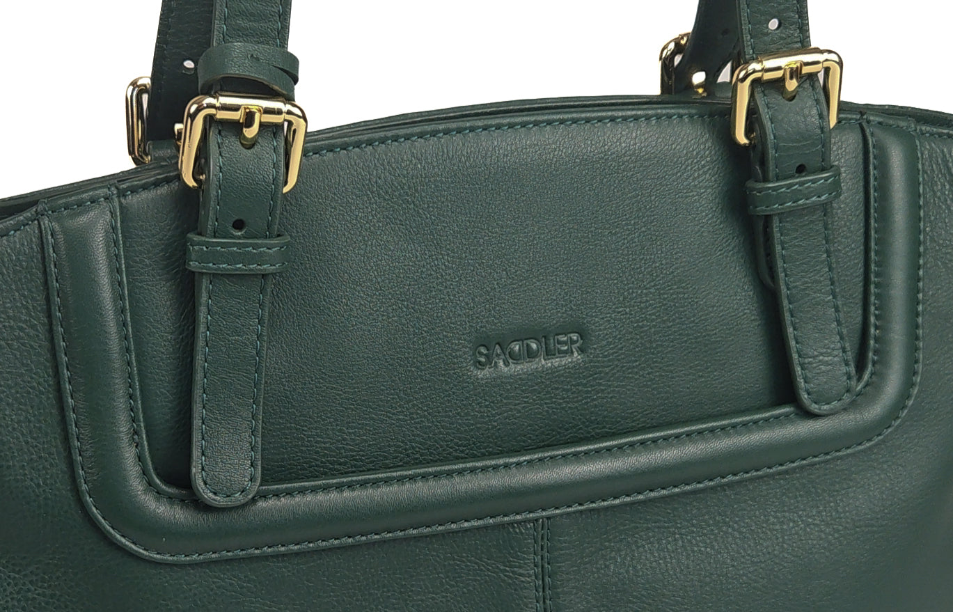 Sienna Leather Tote Bag - Bascora