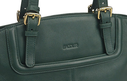 Sienna Leather Tote Bag - Bascora