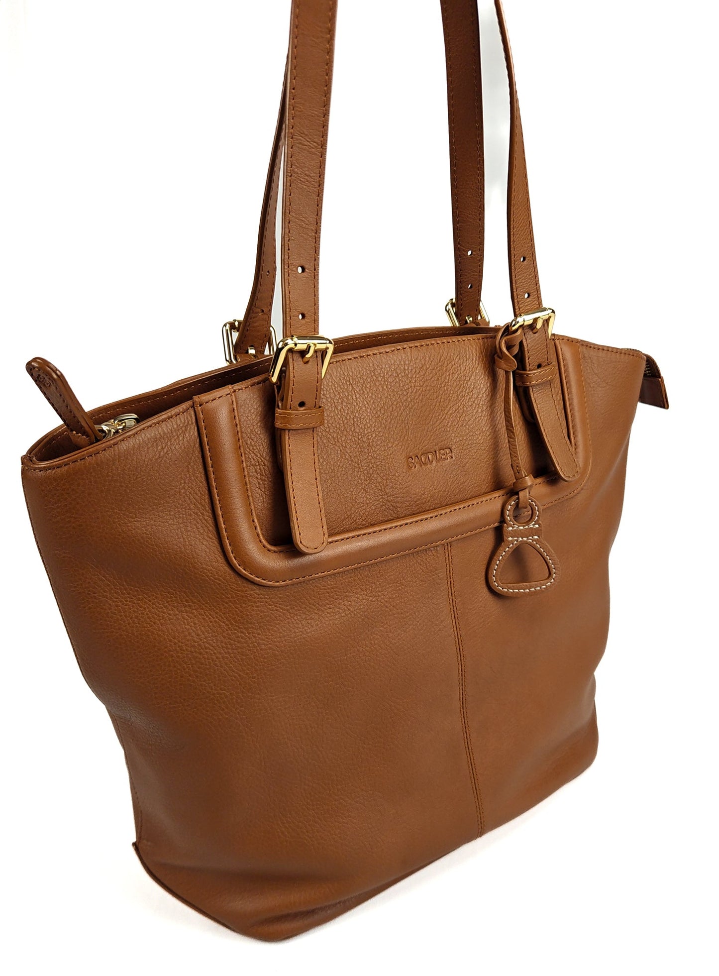 Sienna Leather Tote Bag - Bascora