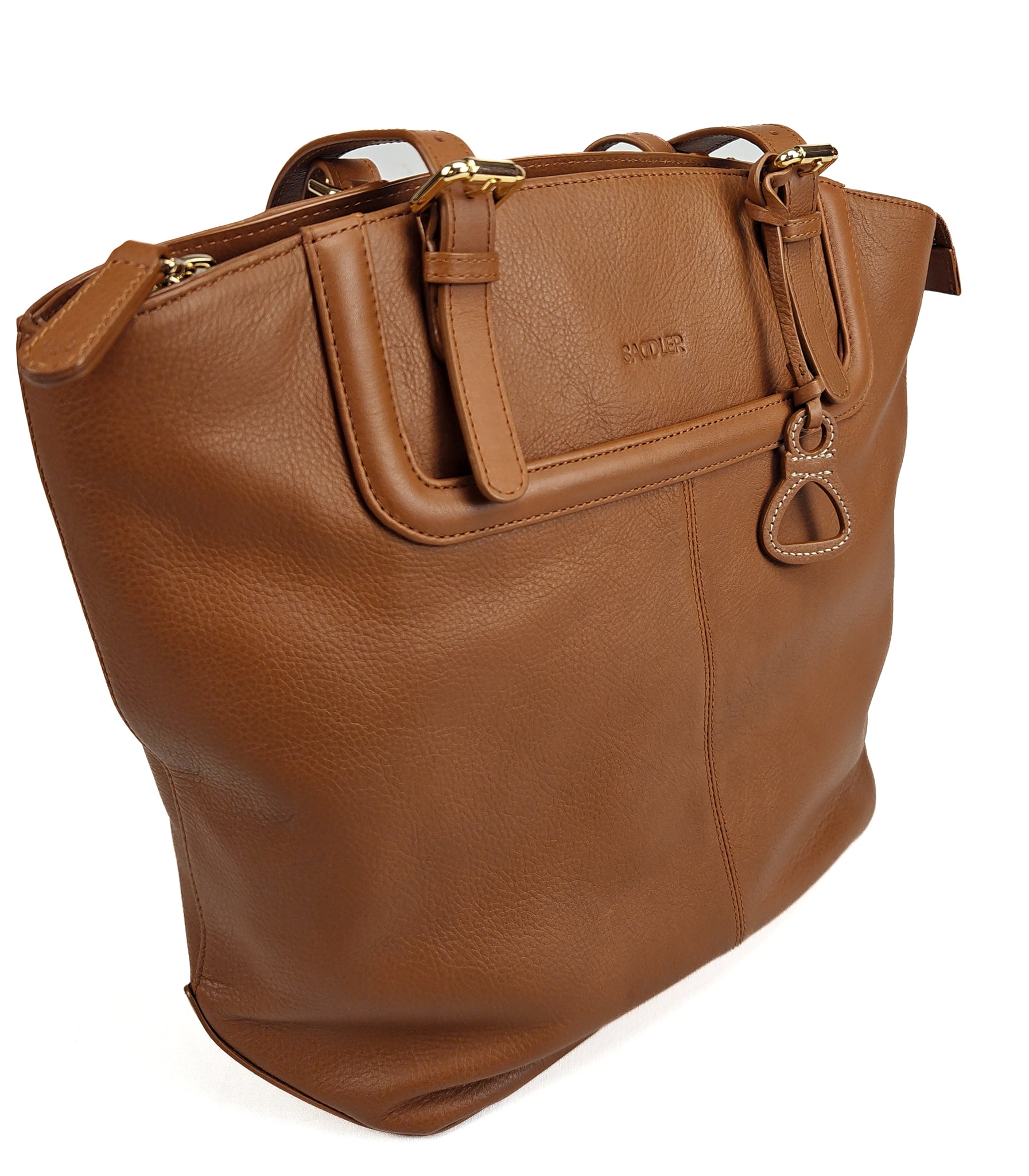 Sienna Leather Tote Bag - Bascora