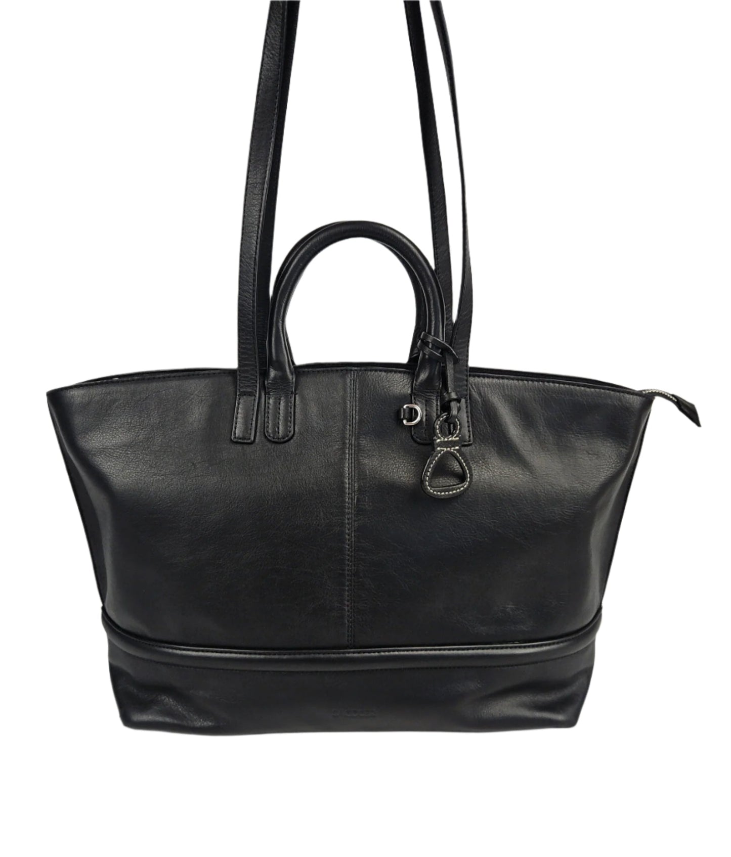 Victoria Leather Tote Bag - Bascora