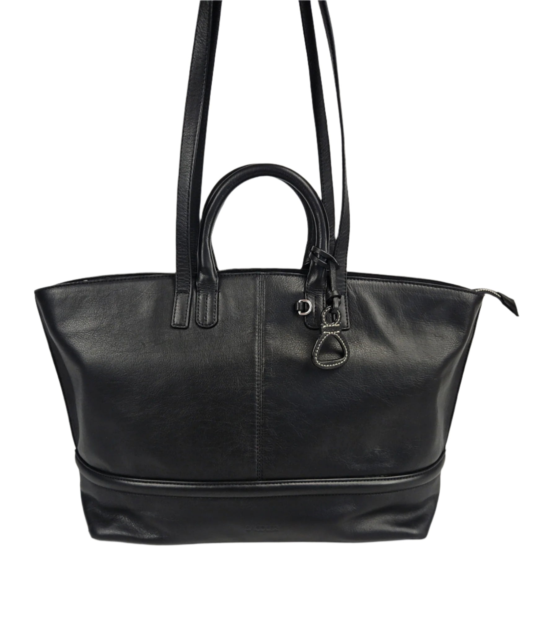 Victoria Leather Tote Bag - Bascora