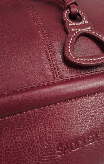 Victoria Leather Tote Bag - Bascora