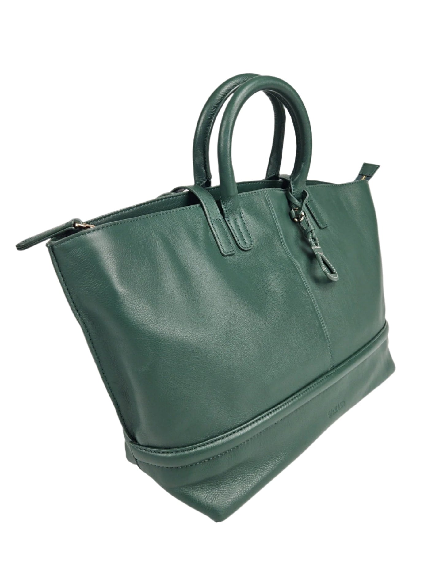 Victoria Leather Tote Bag - Bascora