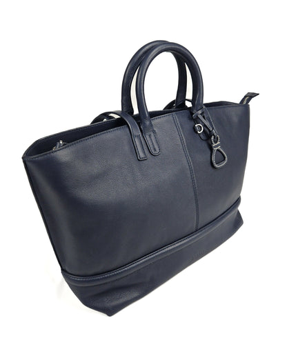 Victoria Leather Tote Bag - Bascora