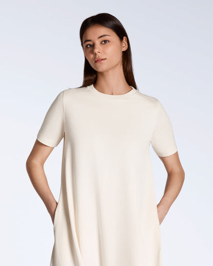 The Long Line T-Shirt Dress – Organic Cotton