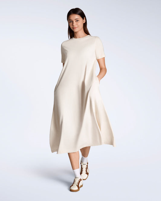 The Long Line T-Shirt Dress – Organic Cotton