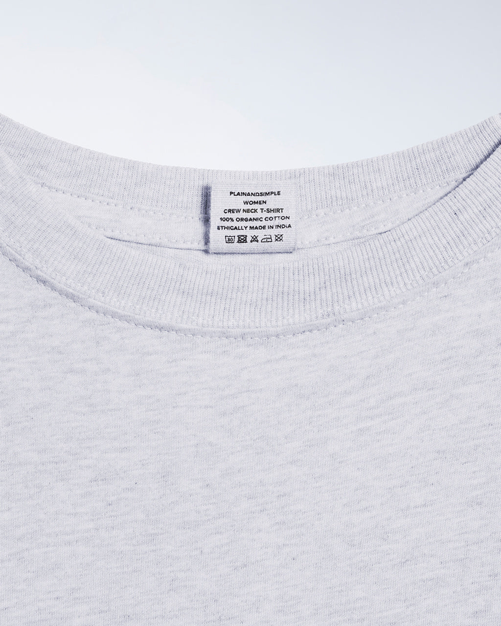 The Crew Neck Tee – Organic Cotton