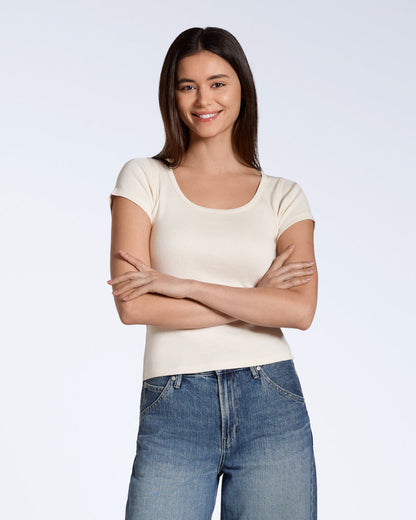 Scoop Neck Organic T-Shirt