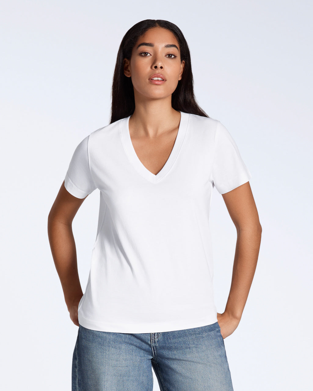 The V-Neck Tee – Organic Cotton