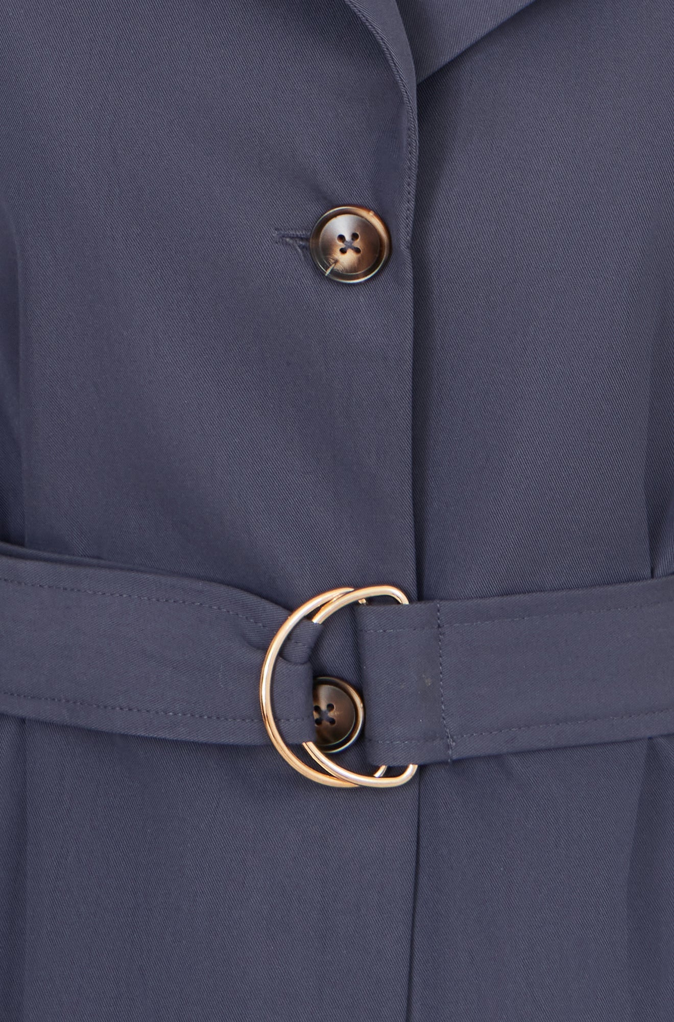The Trench – Navy Belted Coat