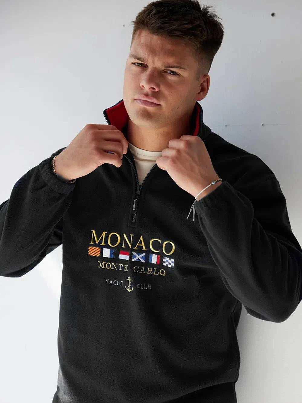 Monaco Vintage Fleece Black - Bascora