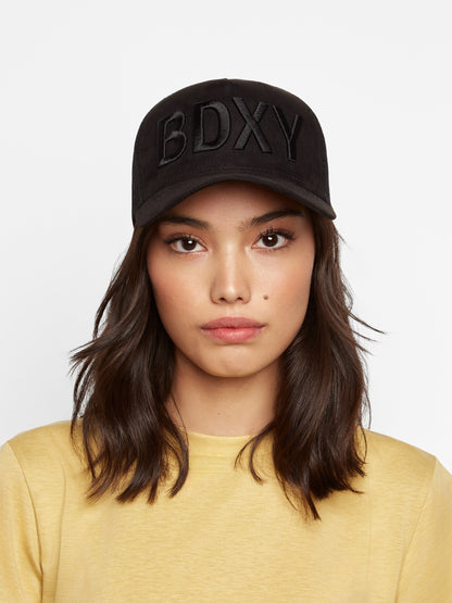 The Gaffer Trucker Cap | Black - Bascora
