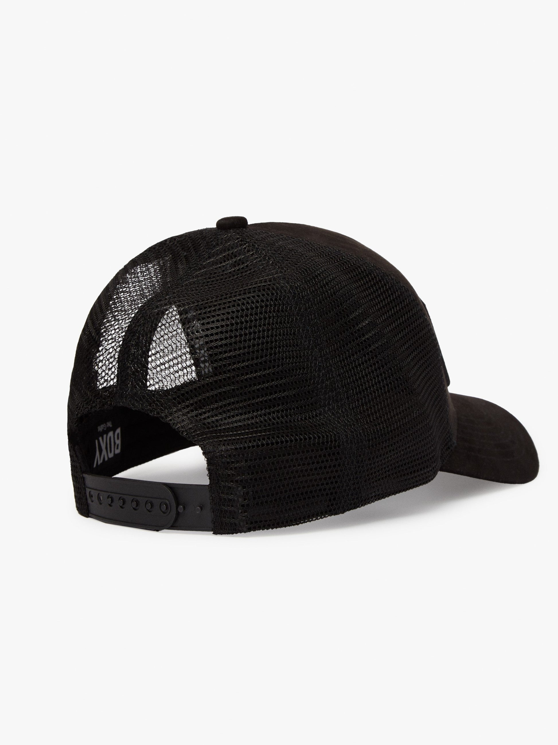 The Gaffer Trucker Cap | Black - Bascora