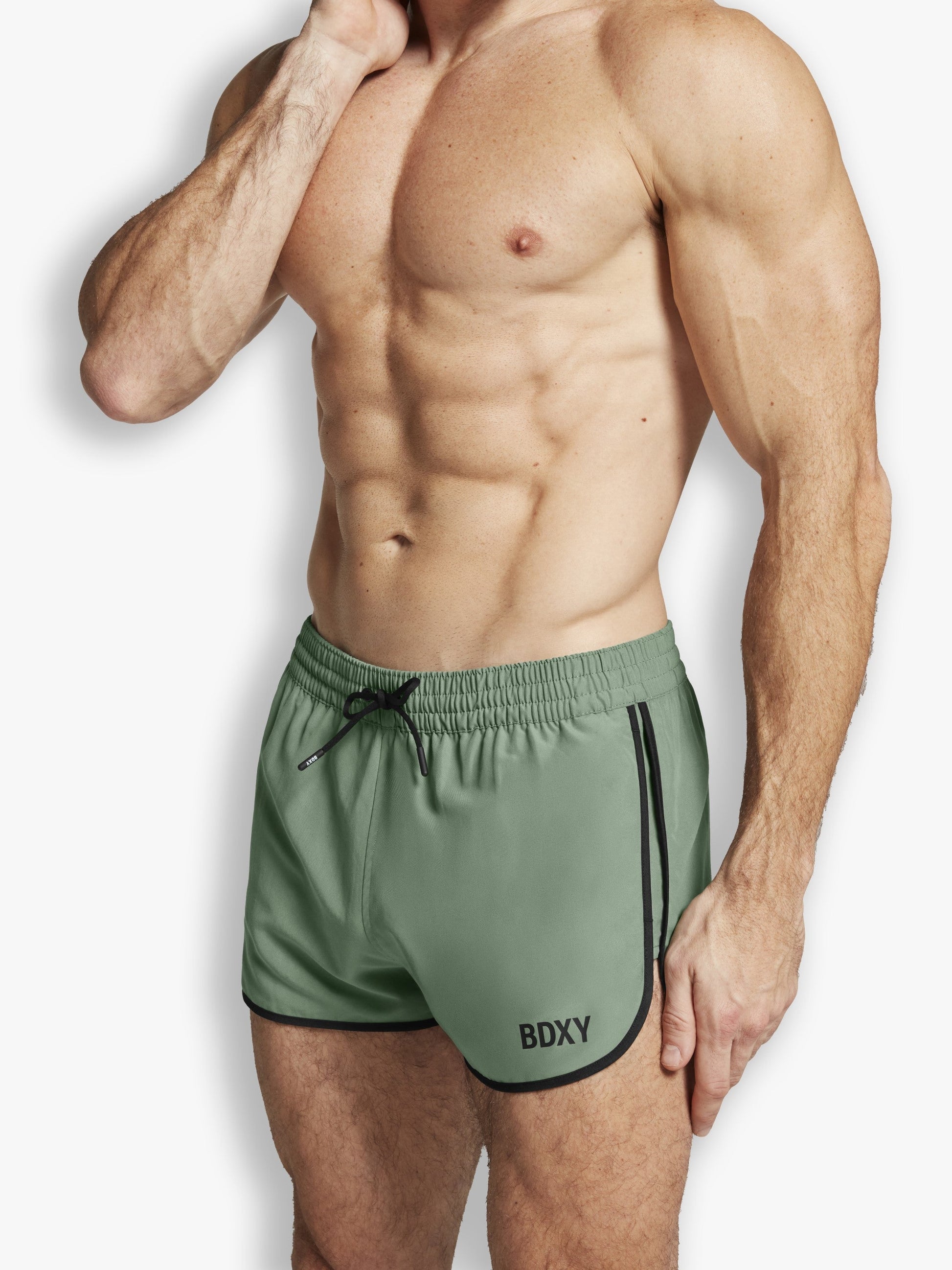 The Cameo Shorts | Army Green - Bascora