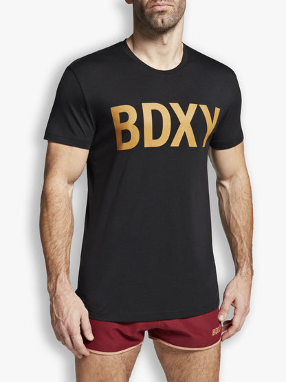 The Actor Logo T-shirt | Black - Bascora