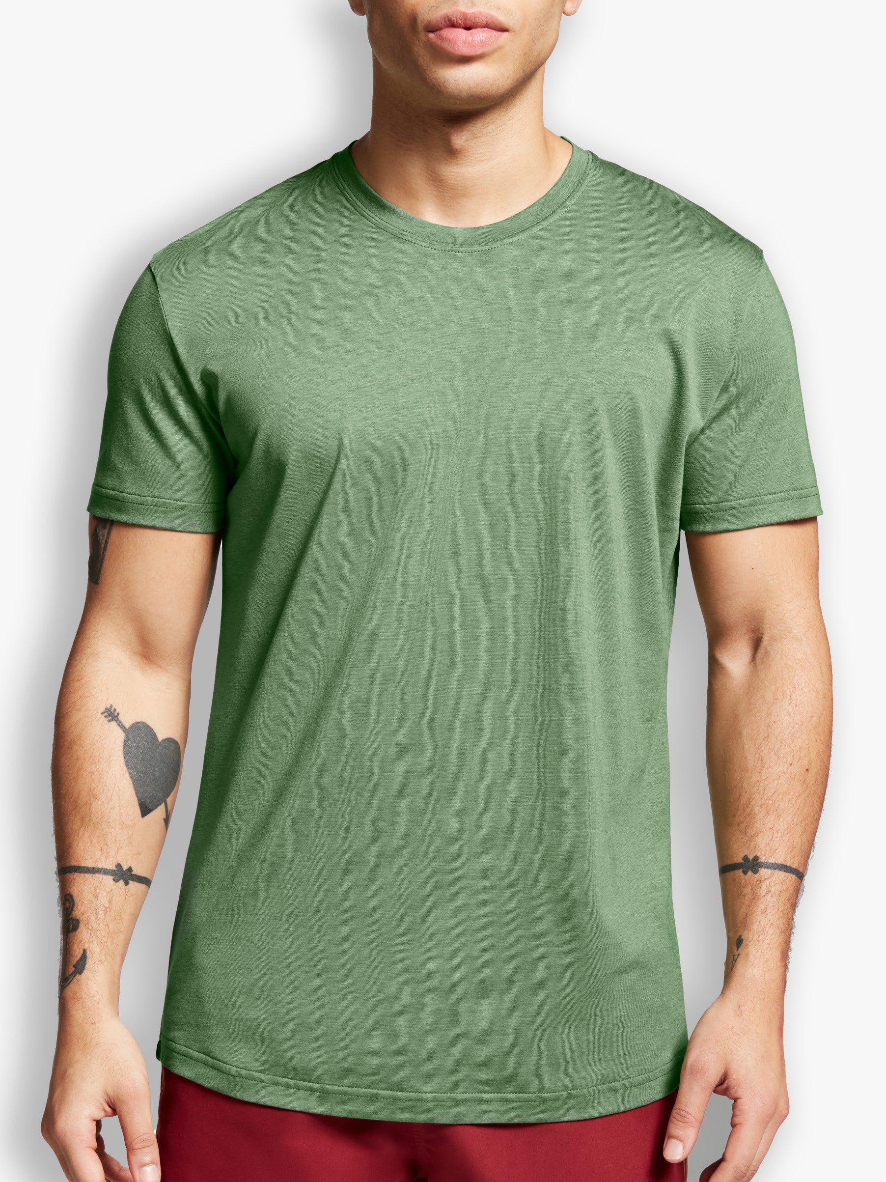 The Actor T-shirt | Green - Bascora