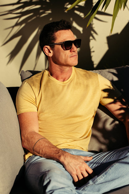 The Actor T-shirt | Sand - Bascora