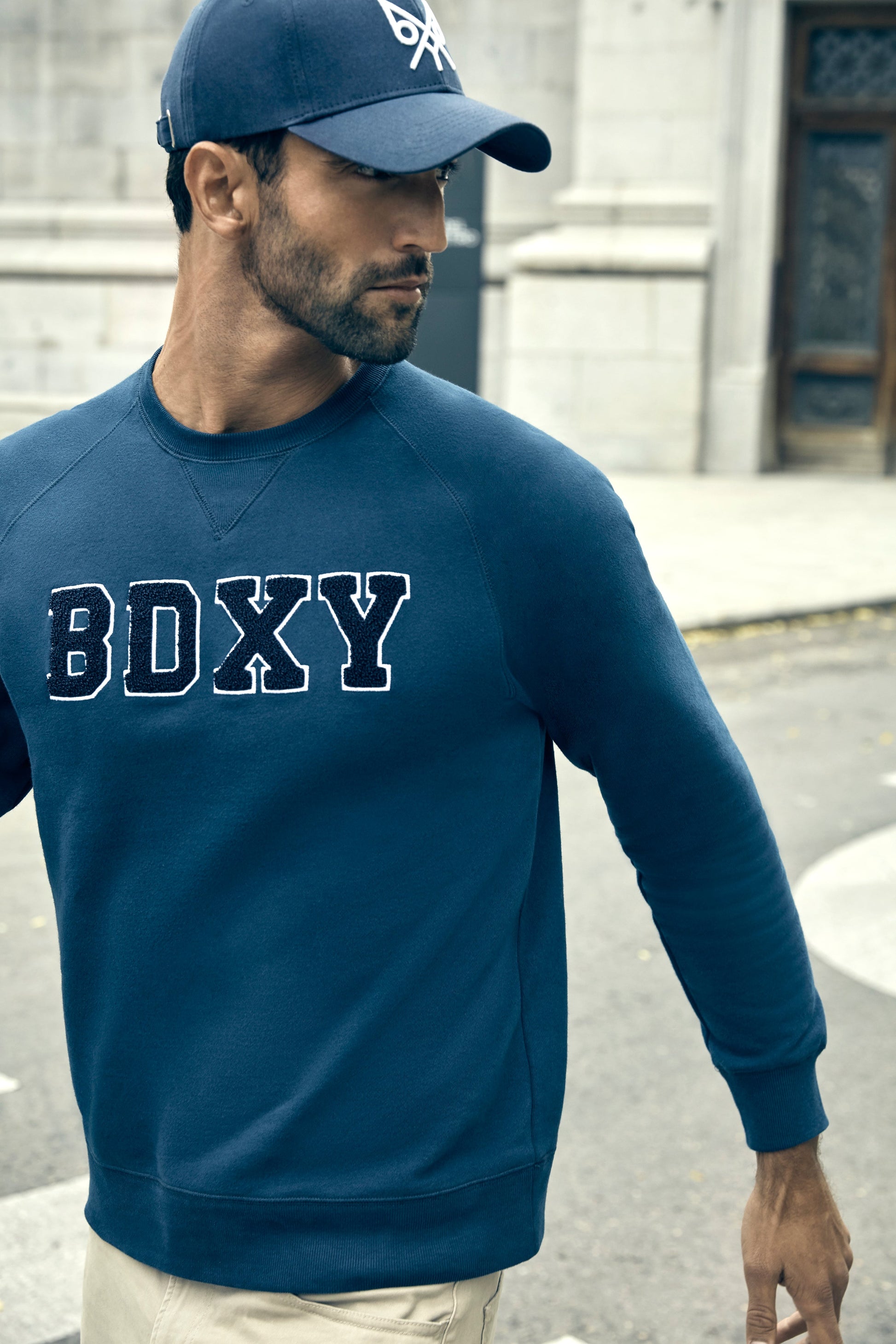 The Rigger BDXY Sweater | Navy - Bascora