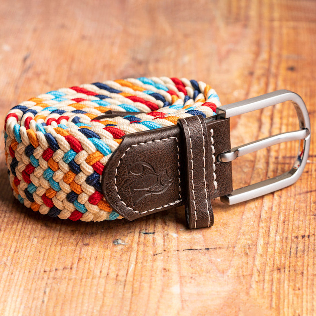 Woven Belt – Multicolour Zigzag