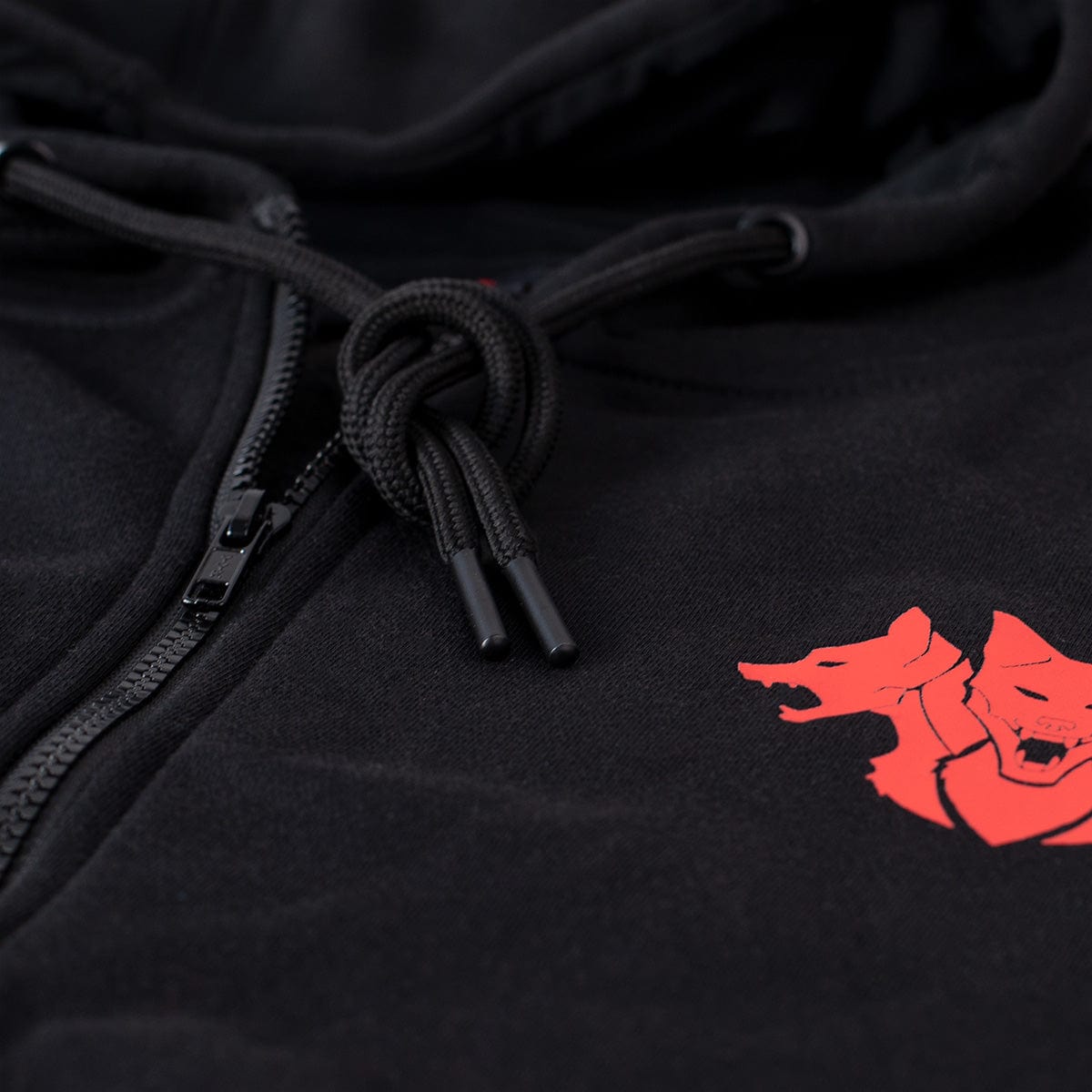 CORE Zip-Up Hoodie – Black